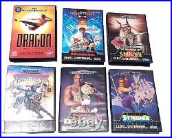 JOBLOT! Retro Gaming Collection 22 Sega Mega Drive Cases NO GAMES INCLUDED