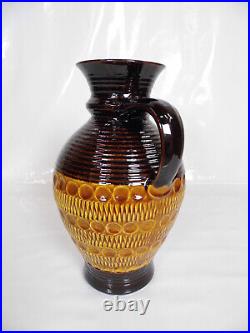 Large Vintage Retro West German Jug Vase BAY made in Germany 1960s 1970s