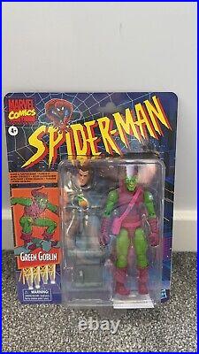 Marvel Legends Spider-man Retro Collection Green Goblin 6 Inch Scale Figure New