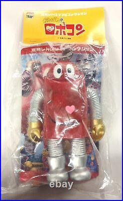 MediCom Toy Toei Retro Sofubi Collection Ganbare! Robocon Clear Red