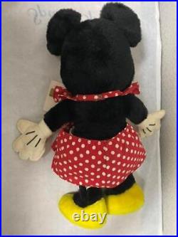 Mickey Minnie plush toy with tags rare retro vintage