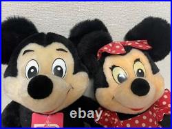 Mickey Minnie plush toy with tags rare retro vintage