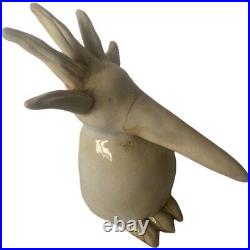 Mid Century Modern Ceramic Bird Sculpture Vintage Retro