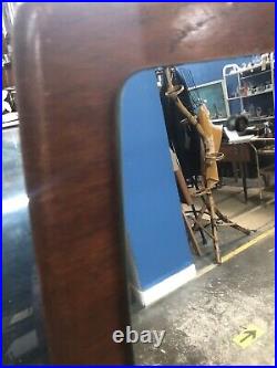 Mid Century teak large full length mirror 1960s retro vintage