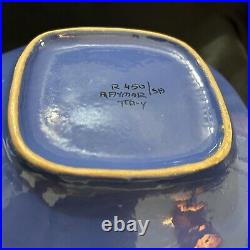 Mid-century Modern Raymor Bitossi Bagni Ceramic Tray Hand Painted Signed Italy