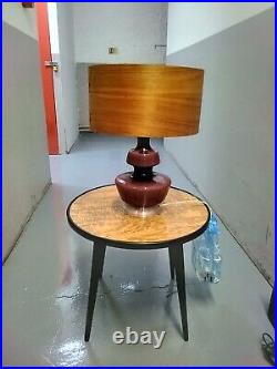 Mid century holmgaard lamp and table homeworthy table 1960s retro vintage