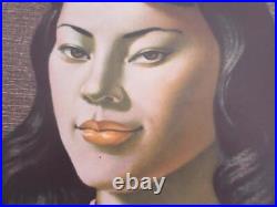 Original Vintage Retro 50's/ 60's' Miss Wong' Print By Vladimir Tretchikoff