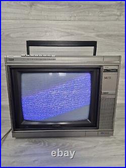 Philips 14TS 14CT6020/93S Retro Vintage Colour CRT 1980s TV Rare Working