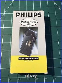 Philips Pocket Memo 381 Voice Recorder Vintage Collectible Retro Old Fashion