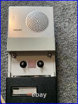 Philips Pocket Memo 85 Voice Recorder Vintage Collectible Retro Old 1960s Vg