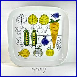 RETRO ARABIA MADE IN FINLAND Handpainted Vegeta Dish Platter L-275