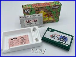 Rare Retro Nintendo Zelda Game & Watch Multi Screen ZL-65 1989 Boxed, Working