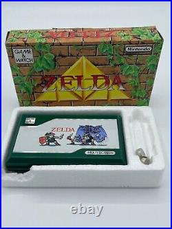 Rare Retro Nintendo Zelda Game & Watch Multi Screen ZL-65 1989 Boxed, Working