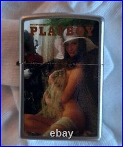 Rare Retro Playboy Zippo Lighter. June 1973 Playmate. Unfired