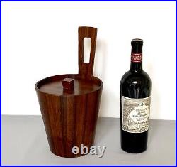 Retro 1960s Italian Teak Arni Form Ice Bucket Jens Quistgaard, 1960s