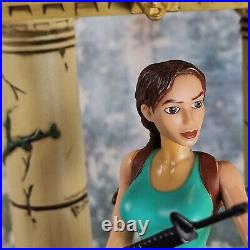 Retro 90s Tomb Raider 2 collectable Display Figure Lara Croft Model Ps1