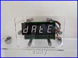 Retro Flip-Digit Clock in Acrylic Case no 436