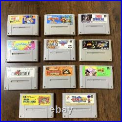 Retro Game Nintendo Super Nes Set