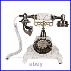 Retro Landline Telephone Multifunctional Recording Old Fashioned Dial HOT