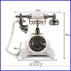 Retro Landline Telephone Multifunctional Recording Old Fashioned Dial HOT