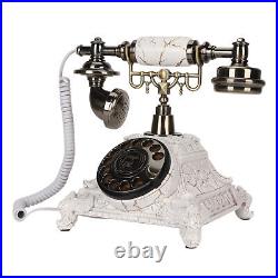 Retro Landline Telephone Multifunctional Recording Old Fashioned Dial HOT