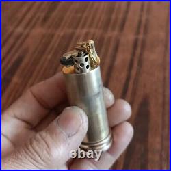 Retro Match Pipe Lighter Kerosene Lighter Grinding Wheel Trench Military Lighter