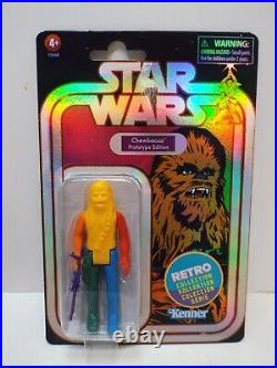 Retro Star Wars Collection Chewbacca Prototype Full Set 6 Immaculate (am85)