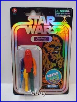 Retro Star Wars Collection Chewbacca Prototype Full Set 6 Immaculate (am85)