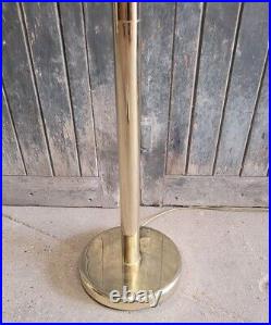 Retro Vintage Mid Century Hollywood Regency Lotus Lamp Floor Lamp