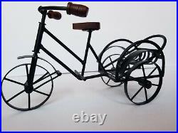 Retro Vintage Model Bicycle, Metal & Wood, Collectible, Home Office Shop Display