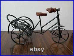 Retro Vintage Model Bicycle, Metal & Wood, Collectible, Home Office Shop Display