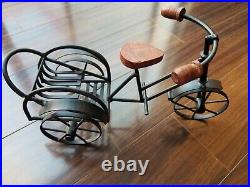 Retro Vintage Model Bicycle, Metal & Wood, Collectible, Home Office Shop Display