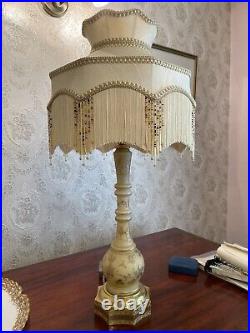 Retro pair of tables lamp