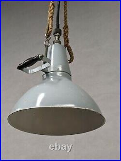 Royal Navy Ship's Enamel Work Spot Light Celling Pendant Lamp Nautical