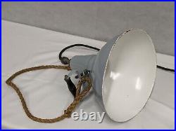 Royal Navy Ship's Enamel Work Spot Light Celling Pendant Lamp Nautical