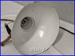 Royal Navy Ship's Enamel Work Spot Light Celling Pendant Lamp Nautical