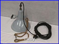 Royal Navy Ship's Enamel Work Spot Light Celling Pendant Lamp Nautical