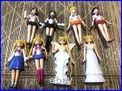 Sailor Moon Figure Back Then rare retro Slightly damaged