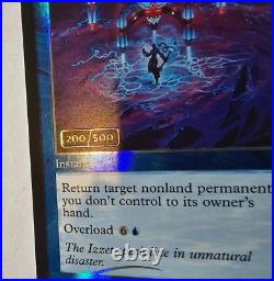 Serialised Cyclonic Rift 200/500 Retro Foil Magic the Gathering (Serialized)