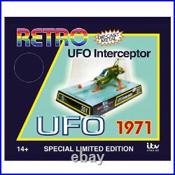 Sixteen12 UFO Interceptor Retro Diecast Model NEW Limited Edition SHADO Craft