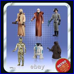 Star Wars 3.75 The Retro Collection Anh Waves 1 & 2 Multipack Mib