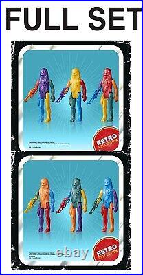 Star Wars Chewbacca Retro collection FULL SET of 6