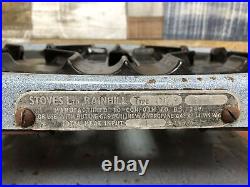 Stoves Ltd. RAINHILL Vintage Enamel/Cast Iron Camping/Campervan Gas Stove RARE