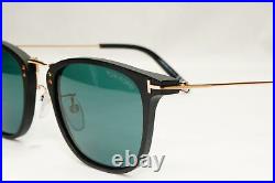 Tom Ford Sunglasses Beau Black Gold Square Mens Designer FT0672 TF672 02N 53mm