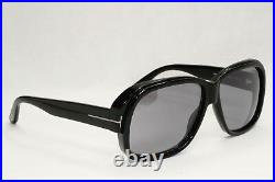 Tom Ford Sunglasses Black Lyle Grey Square Large FT0837 TF 837-N 01C 60mm