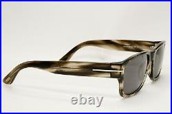 Tom Ford Sunglasses Mason Grey Brown Marble Tortoise Square TF 445 FT0445 56mm