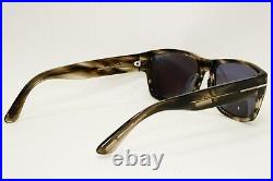 Tom Ford Sunglasses Mason Grey Brown Marble Tortoise Square TF 445 FT0445 56mm