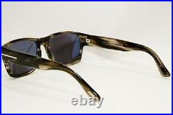 Tom Ford Sunglasses Mason Grey Brown Marble Tortoise Square TF 445 FT0445 56mm