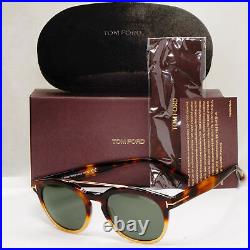 Tom Ford Sunglasses Newman Brown Green Gold Tortoiseshell FT0515 TF515 56N 53mm