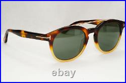 Tom Ford Sunglasses Newman Brown Green Gold Tortoiseshell FT0515 TF515 56N 53mm